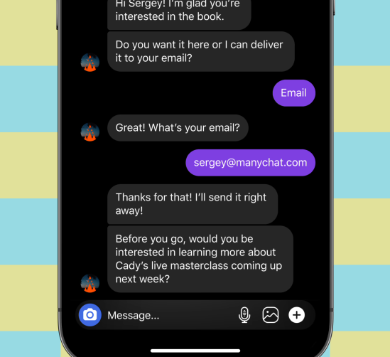 Manychat-lead-generation